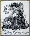 COOKERY.  Glasse, Hannah. The New Art of Cookery, made Plain and Easy.  1773.  Dublin edition, with bookplate of Lady Augusta Gregory.